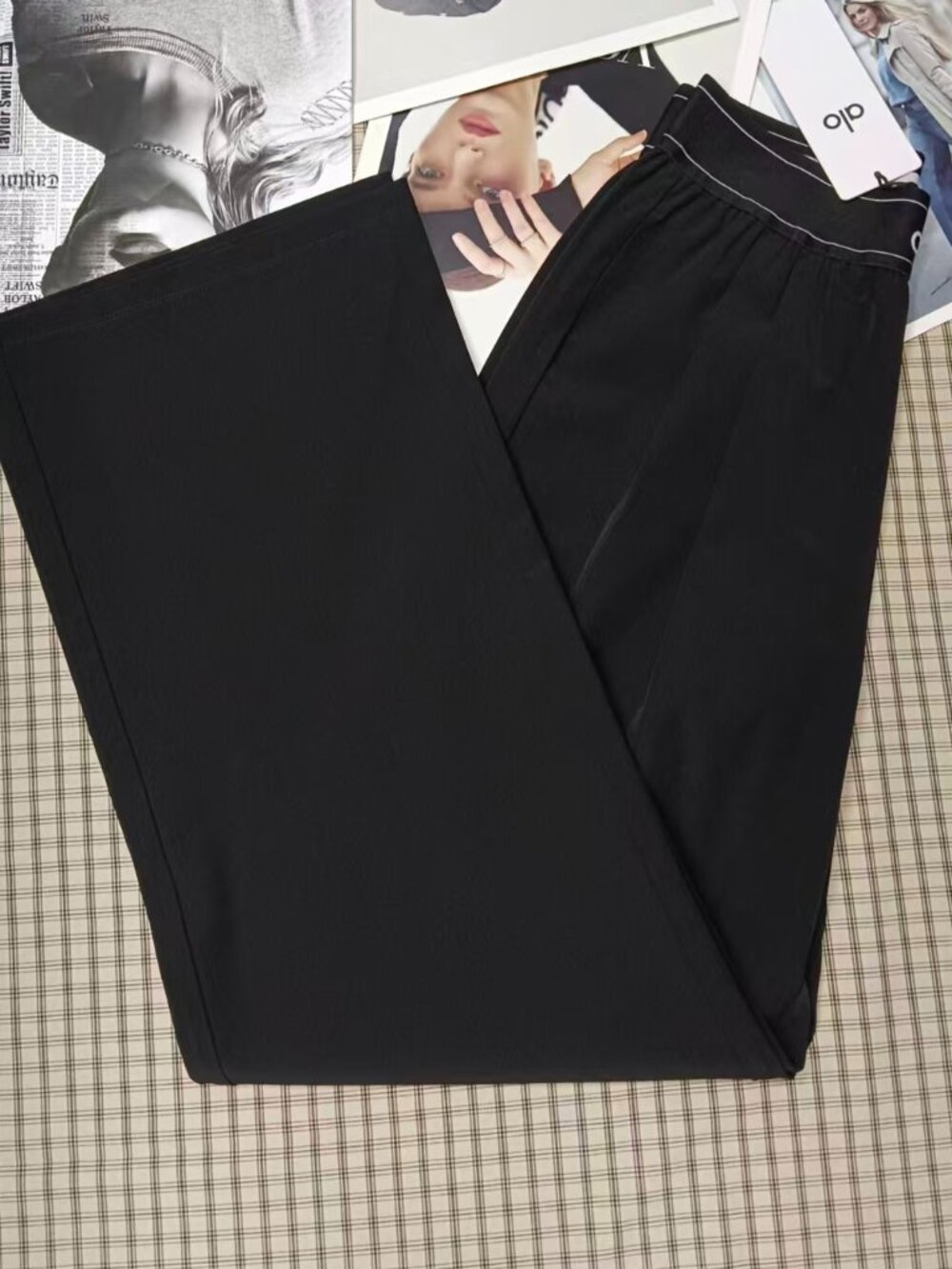 NWT 🍉Alo Yoga Suit Up Wide-Leg Pants (Regular) Premium Casual 🍋 - Picture 6 of 7